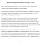 Trump’s statement in full